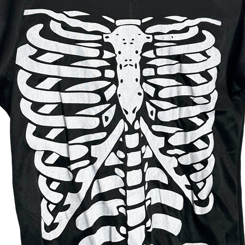 🎃 Rubie’s Costume S Skeleton Black - Picture 3 of 10